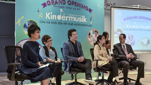 Ra mắt chương trình Kindermusik Vietnam